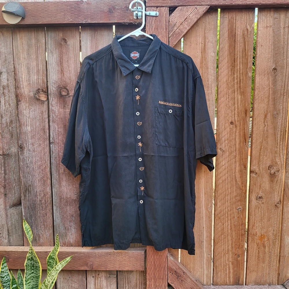 Harley Davidson Button Up Shirt